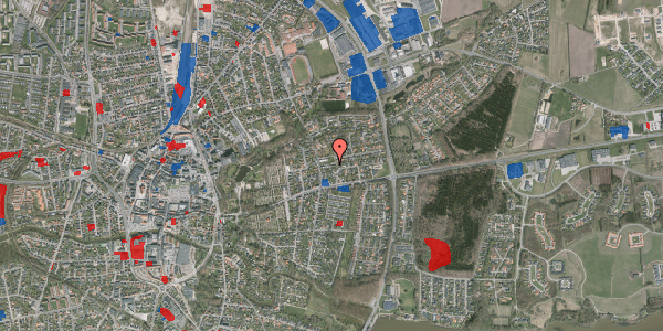 Jordforureningskort på Vikkevej 18, 7500 Holstebro