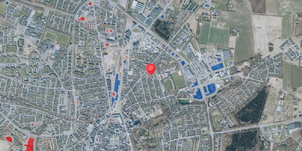 Jordforureningskort på Yrsavej 3, 7500 Holstebro