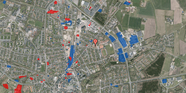 Jordforureningskort på Yrsavej 5, 7500 Holstebro