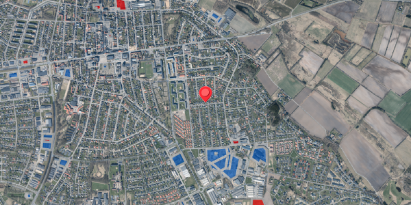Jordforureningskort på Bornholmsgade 13, 7430 Ikast