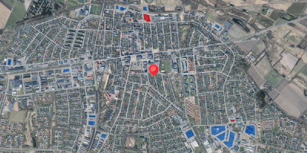 Jordforureningskort på Danmarksgade 22, 7430 Ikast