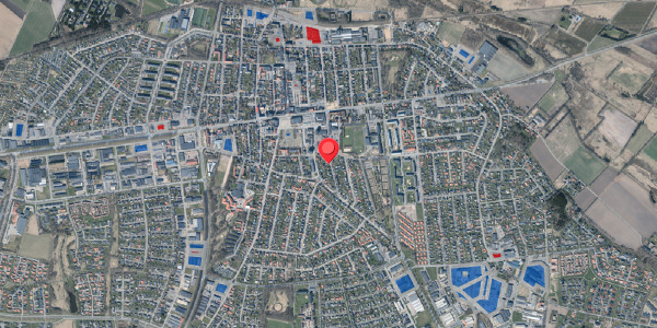 Jordforureningskort på Danmarksgade 24, 7430 Ikast
