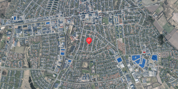 Jordforureningskort på Thygesensvej 21, 7430 Ikast