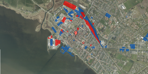 Jordforureningskort på Algade 1C, 6950 Ringkøbing