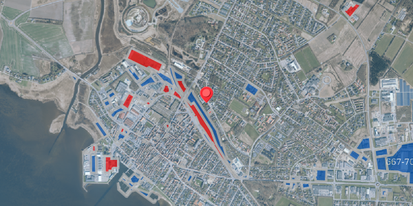 Jordforureningskort på Byskellet 22, 6950 Ringkøbing
