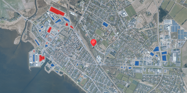 Jordforureningskort på Byskellet 80, 6950 Ringkøbing