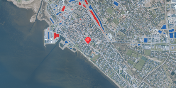 Jordforureningskort på Kongevejen 21, 6950 Ringkøbing
