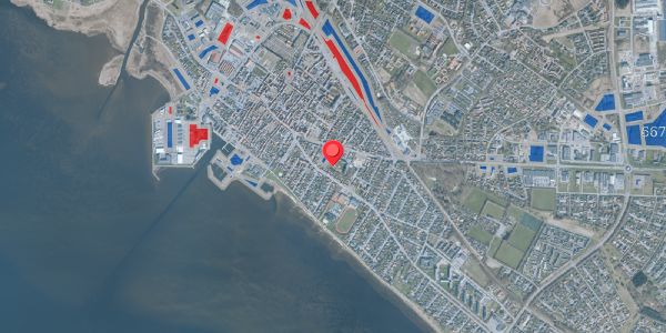 Jordforureningskort på Kronager 13, 6950 Ringkøbing