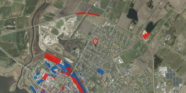 Jordforureningskort på Ribesvej 3, 6950 Ringkøbing