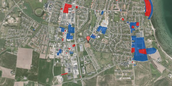 Jordforureningskort på Baunekrogen 21, 7600 Struer