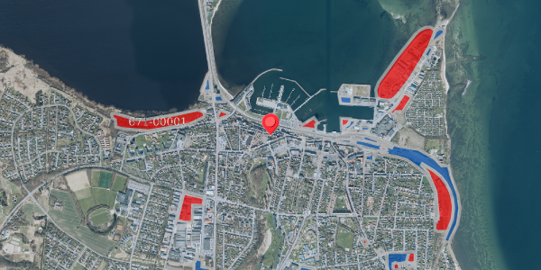 Jordforureningskort på Bjerggade 5, 7600 Struer