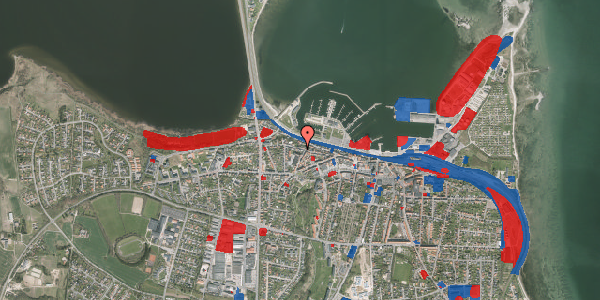 Jordforureningskort på Bjerggade 21, 7600 Struer