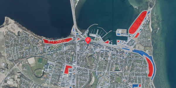 Jordforureningskort på Bjerggade 23, . , 7600 Struer