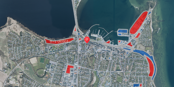Jordforureningskort på Bjerggade 29C, . , 7600 Struer