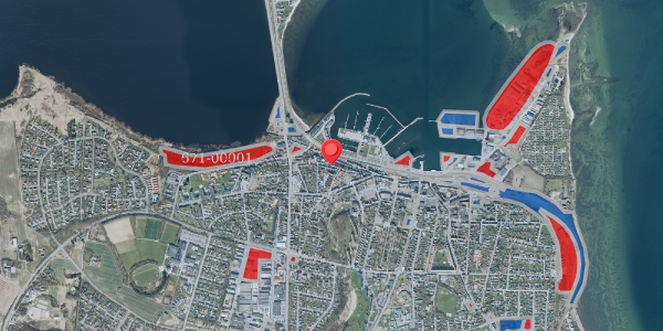 Jordforureningskort på Bjerggade 34, 7600 Struer