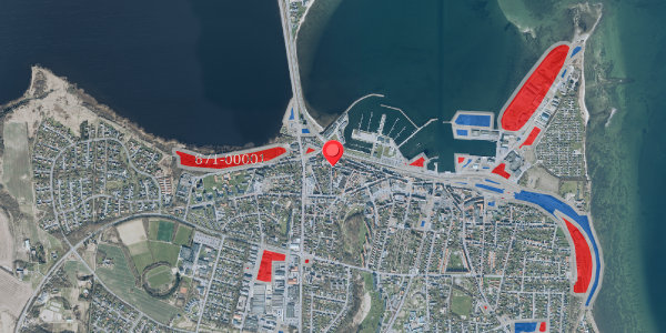 Jordforureningskort på Bjerggade 35, 7600 Struer