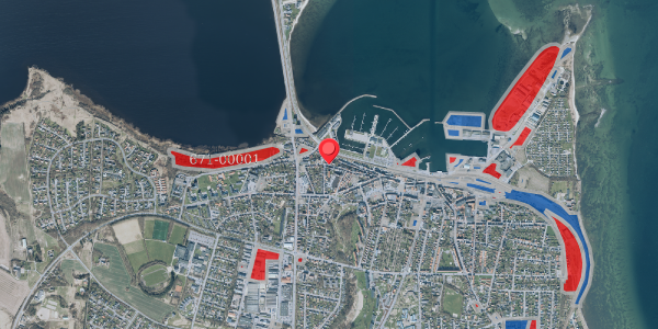Jordforureningskort på Bjerggade 38, . , 7600 Struer