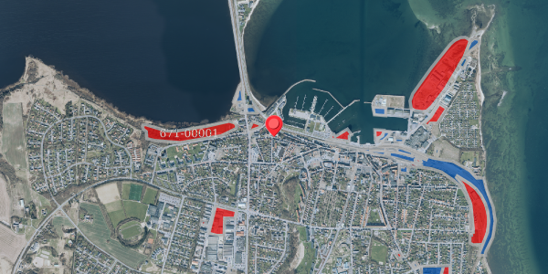 Jordforureningskort på Bjerggade 40, 7600 Struer