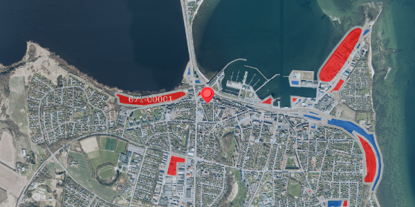 Jordforureningskort på Bjerggade 43, . , 7600 Struer