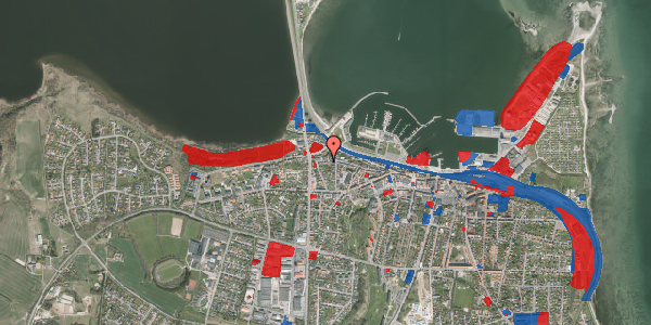 Jordforureningskort på Bjerggade 45, 7600 Struer