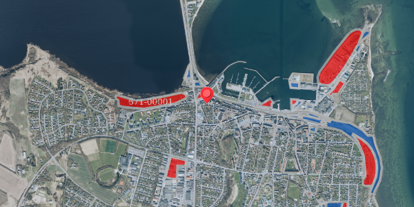 Jordforureningskort på Bjerggade 48, 7600 Struer