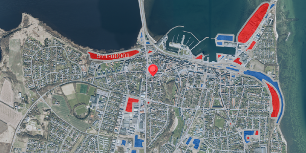 Jordforureningskort på Langgade 3, 7600 Struer