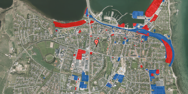 Jordforureningskort på Langgade 28, . , 7600 Struer