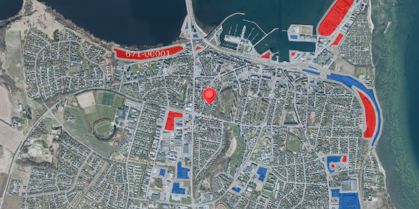 Jordforureningskort på Langgade 40, 7600 Struer