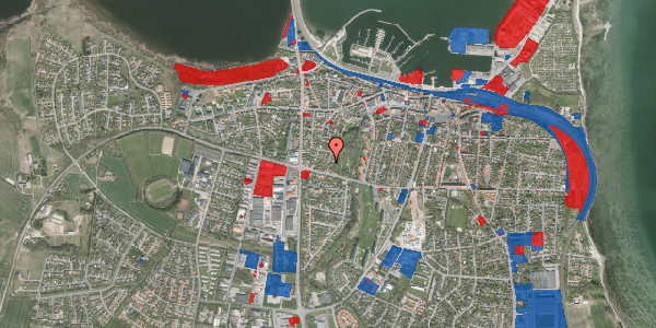Jordforureningskort på Langgade 46, . , 7600 Struer