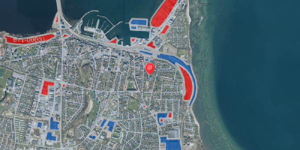 Jordforureningskort på Nygade 9, 7600 Struer