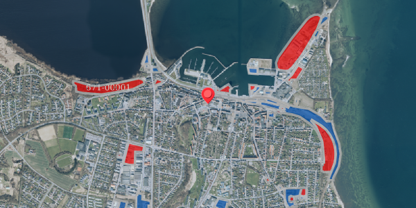 Jordforureningskort på Torvegade 1, 7600 Struer