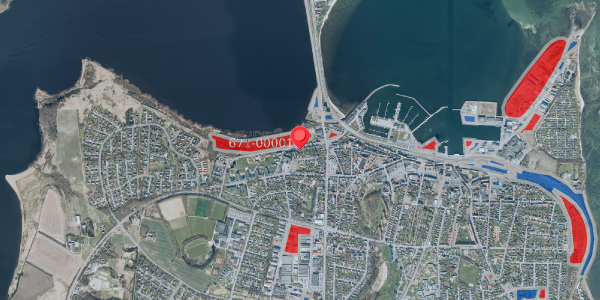 Jordforureningskort på Voldgade 21, 7600 Struer