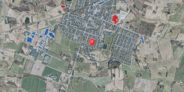 Jordforureningskort på Solparken 34, 7830 Vinderup