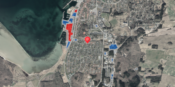 Jordforureningskort på Erantisvej 13, 8400 Ebeltoft