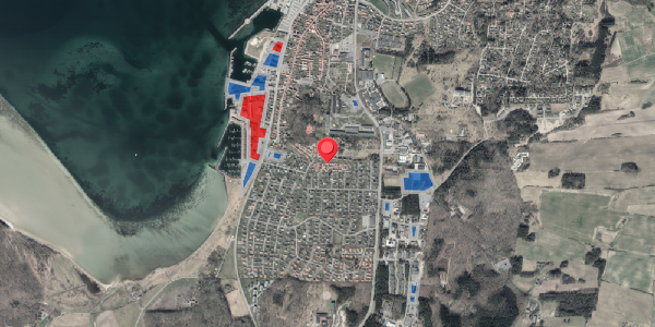 Jordforureningskort på Erantisvej 21, 8400 Ebeltoft