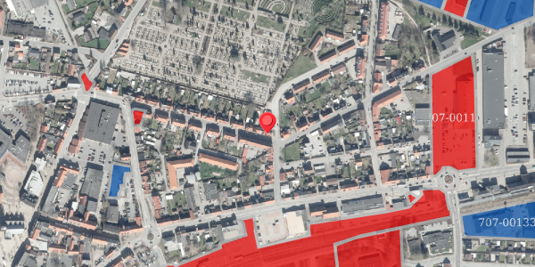 Jordforureningskort på Bredgade 47, 8500 Grenaa