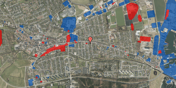 Jordforureningskort på Engdalen 7F, 8500 Grenaa