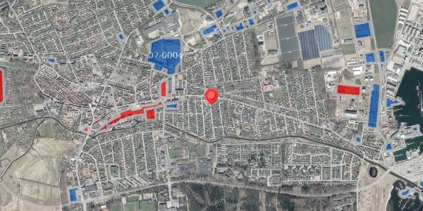 Jordforureningskort på Engdalen 9F, 8500 Grenaa