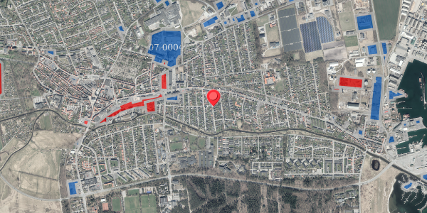 Jordforureningskort på Engdalen 17, 8500 Grenaa