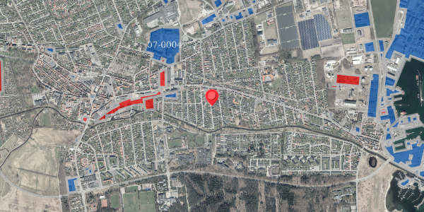 Jordforureningskort på Engdalen 19, 8500 Grenaa