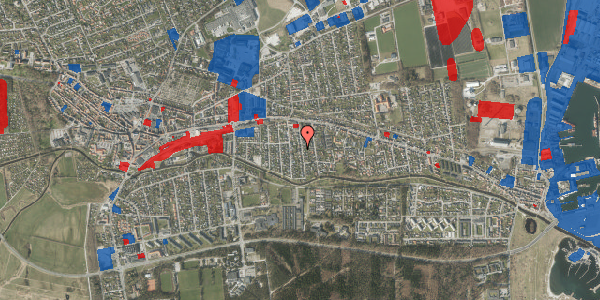 Jordforureningskort på Engdalen 22, 8500 Grenaa