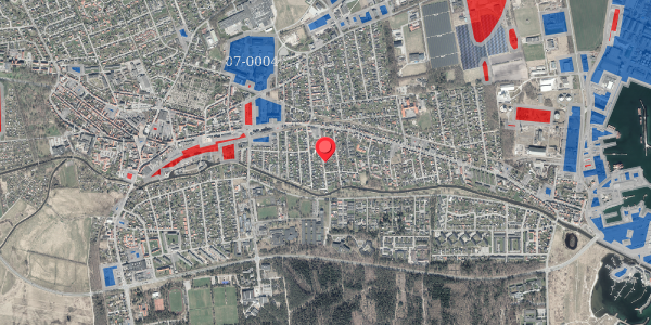 Jordforureningskort på Engdalen 23, 8500 Grenaa