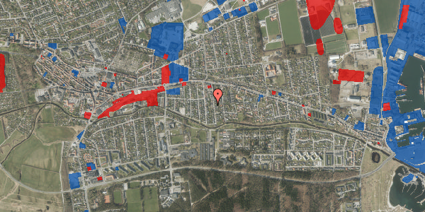 Jordforureningskort på Engdalen 24, 8500 Grenaa