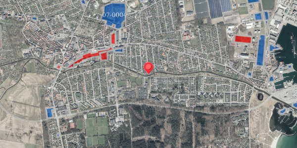 Jordforureningskort på Engdalen 39, 8500 Grenaa