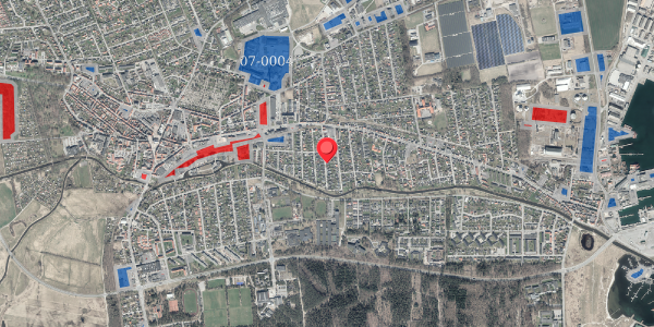 Jordforureningskort på Engdraget 17, 8500 Grenaa