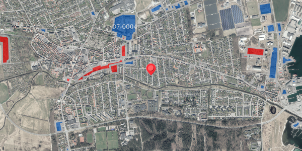 Jordforureningskort på Engdraget 20, 8500 Grenaa