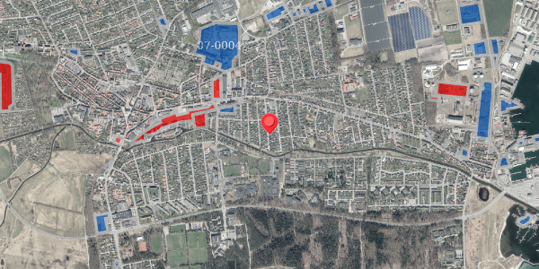 Jordforureningskort på Engdraget 21, 8500 Grenaa