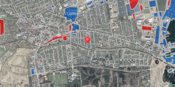 Jordforureningskort på Engdraget 23, 8500 Grenaa
