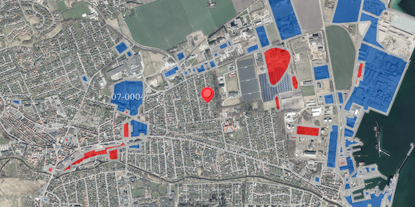 Jordforureningskort på Frejasvej 13, 8500 Grenaa