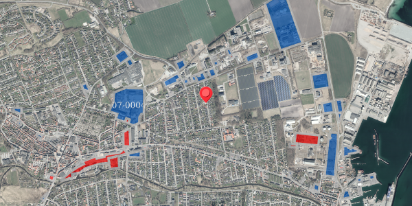 Jordforureningskort på Frejasvej 21, 8500 Grenaa